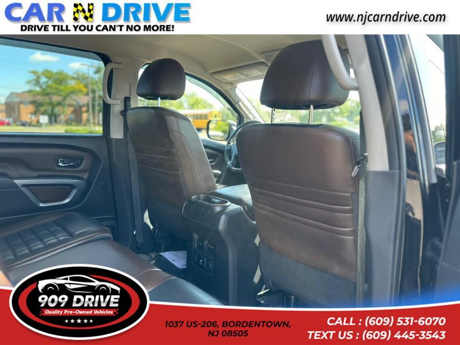 2017 Nissan Titan Platinum Reserve, available for sale in BORDENTOWN, New Jersey | 909 Drive. BORDENTOWN, New Jersey 2017 Nissan Titan Platinum Reserve, available for sale in BORDENTOWN, New Jersey | 909 Drive. BORDENTOWN, New Jersey