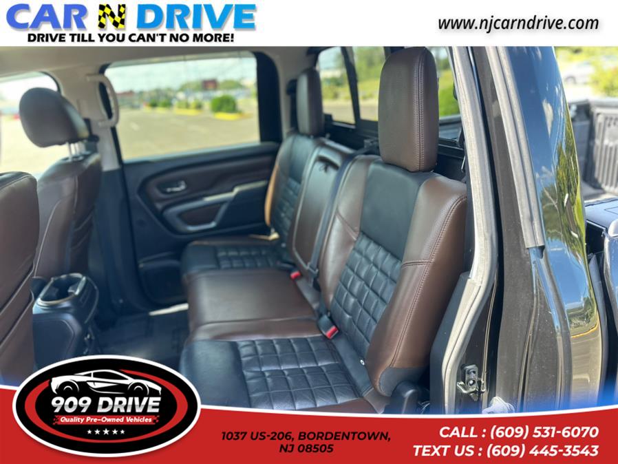 2017 Nissan Titan Platinum Reserve, available for sale in BORDENTOWN, New Jersey | 909 Drive. BORDENTOWN, New Jersey 2017 Nissan Titan Platinum Reserve, available for sale in BORDENTOWN, New Jersey | 909 Drive. BORDENTOWN, New Jersey