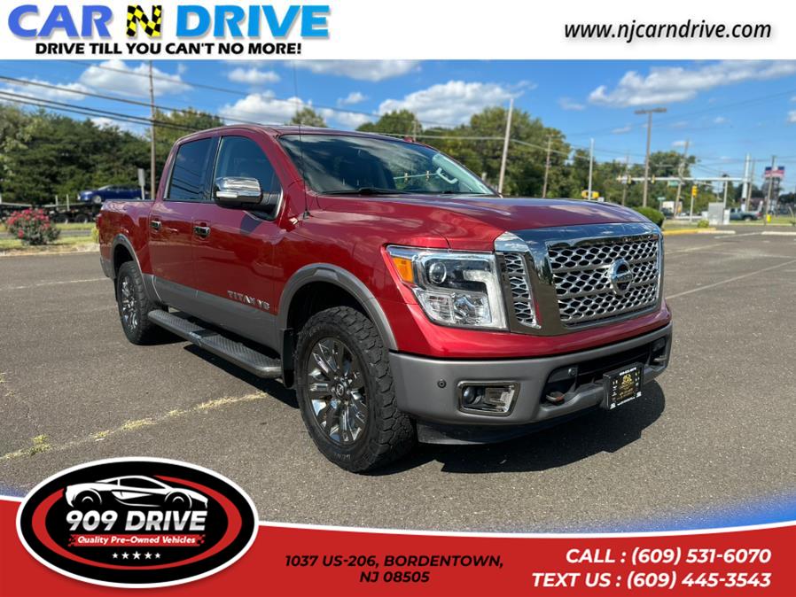 2018 Nissan Titan Platinum Reserve, available for sale in BORDENTOWN, New Jersey | 909 Drive. BORDENTOWN, New Jersey 2018 Nissan Titan Platinum Reserve, available for sale in BORDENTOWN, New Jersey | 909 Drive. BORDENTOWN, New Jersey