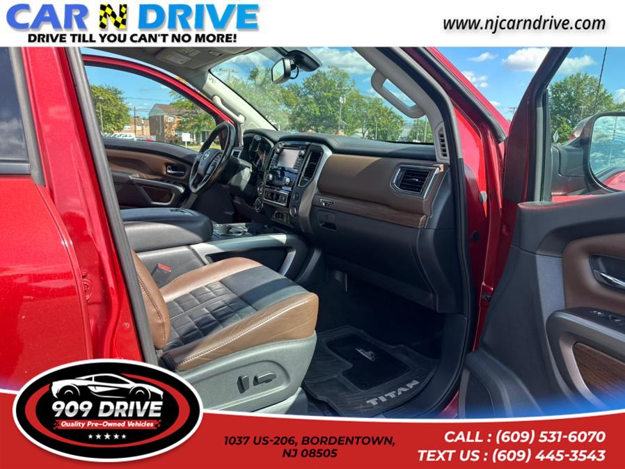 2018 Nissan Titan Platinum Reserve, available for sale in BORDENTOWN, New Jersey | 909 Drive. BORDENTOWN, New Jersey 2018 Nissan Titan Platinum Reserve, available for sale in BORDENTOWN, New Jersey | 909 Drive. BORDENTOWN, New Jersey