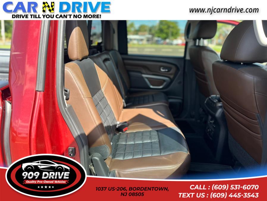 2018 Nissan Titan Platinum Reserve, available for sale in BORDENTOWN, New Jersey | 909 Drive. BORDENTOWN, New Jersey 2018 Nissan Titan Platinum Reserve, available for sale in BORDENTOWN, New Jersey | 909 Drive. BORDENTOWN, New Jersey