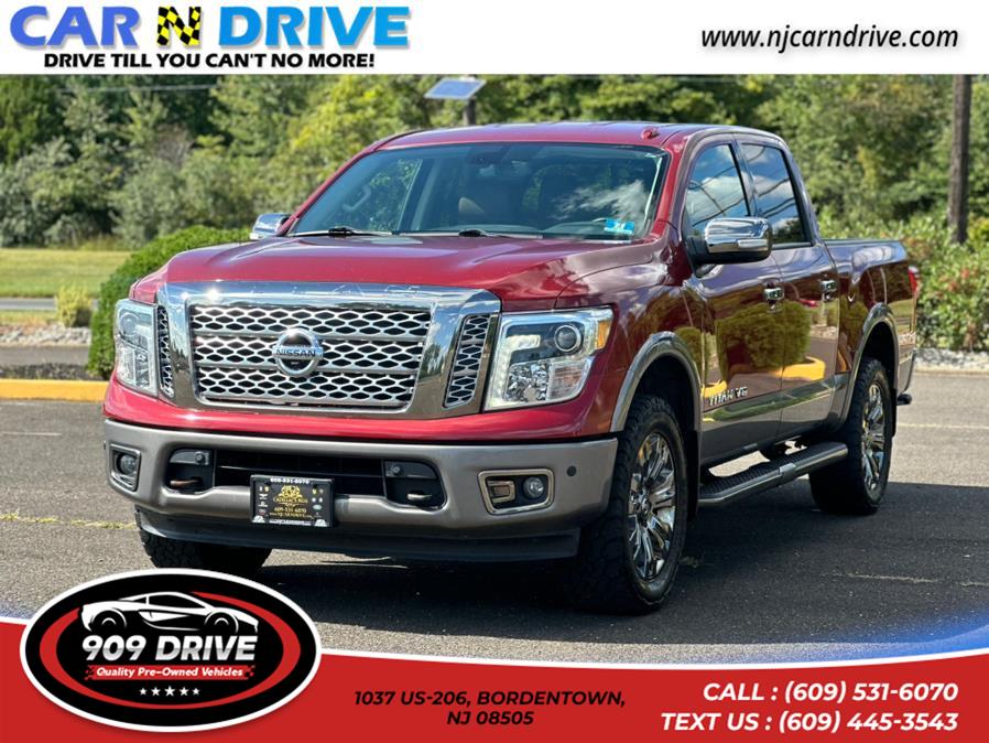2018 Nissan Titan Platinum Reserve, available for sale in BORDENTOWN, New Jersey | 909 Drive. BORDENTOWN, New Jersey 2018 Nissan Titan Platinum Reserve, available for sale in BORDENTOWN, New Jersey | 909 Drive. BORDENTOWN, New Jersey