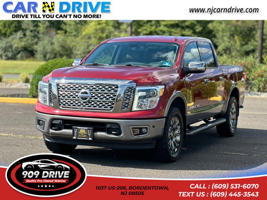 2018 Nissan Titan Platinum Reserve, available for sale in BORDENTOWN, New Jersey | 909 Drive. BORDENTOWN, New Jersey 2018 Nissan Titan Platinum Reserve, available for sale in BORDENTOWN, New Jersey | 909 Drive. BORDENTOWN, New Jersey