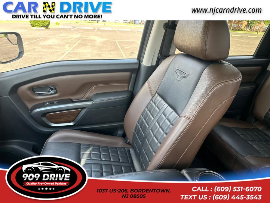 2018 Nissan Titan Platinum Reserve, available for sale in BORDENTOWN, New Jersey | 909 Drive. BORDENTOWN, New Jersey 2018 Nissan Titan Platinum Reserve, available for sale in BORDENTOWN, New Jersey | 909 Drive. BORDENTOWN, New Jersey