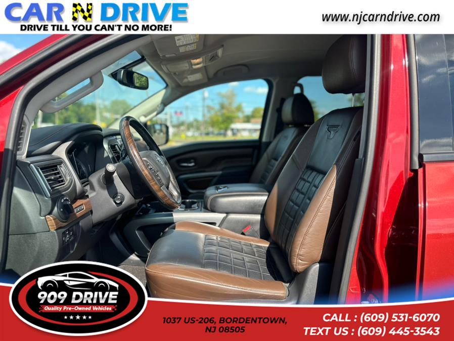 2018 Nissan Titan Platinum Reserve, available for sale in BORDENTOWN, New Jersey | 909 Drive. BORDENTOWN, New Jersey 2018 Nissan Titan Platinum Reserve, available for sale in BORDENTOWN, New Jersey | 909 Drive. BORDENTOWN, New Jersey