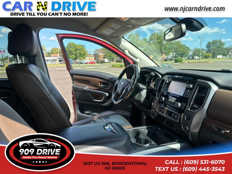 2018 Nissan Titan Platinum Reserve, available for sale in BORDENTOWN, New Jersey | 909 Drive. BORDENTOWN, New Jersey 2018 Nissan Titan Platinum Reserve, available for sale in BORDENTOWN, New Jersey | 909 Drive. BORDENTOWN, New Jersey