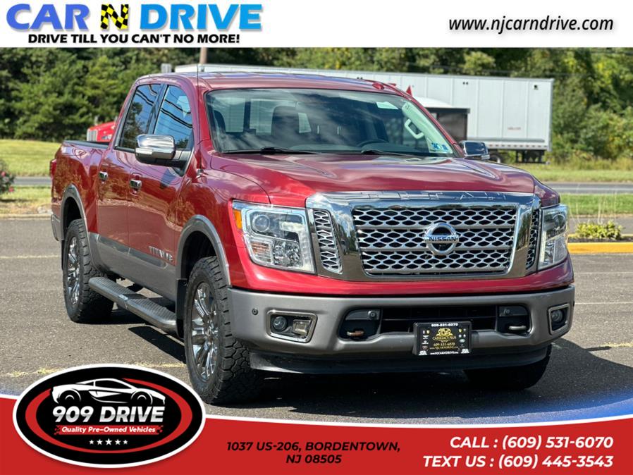 2018 Nissan Titan Platinum Reserve, available for sale in BORDENTOWN, New Jersey | 909 Drive. BORDENTOWN, New Jersey 2018 Nissan Titan Platinum Reserve, available for sale in BORDENTOWN, New Jersey | 909 Drive. BORDENTOWN, New Jersey