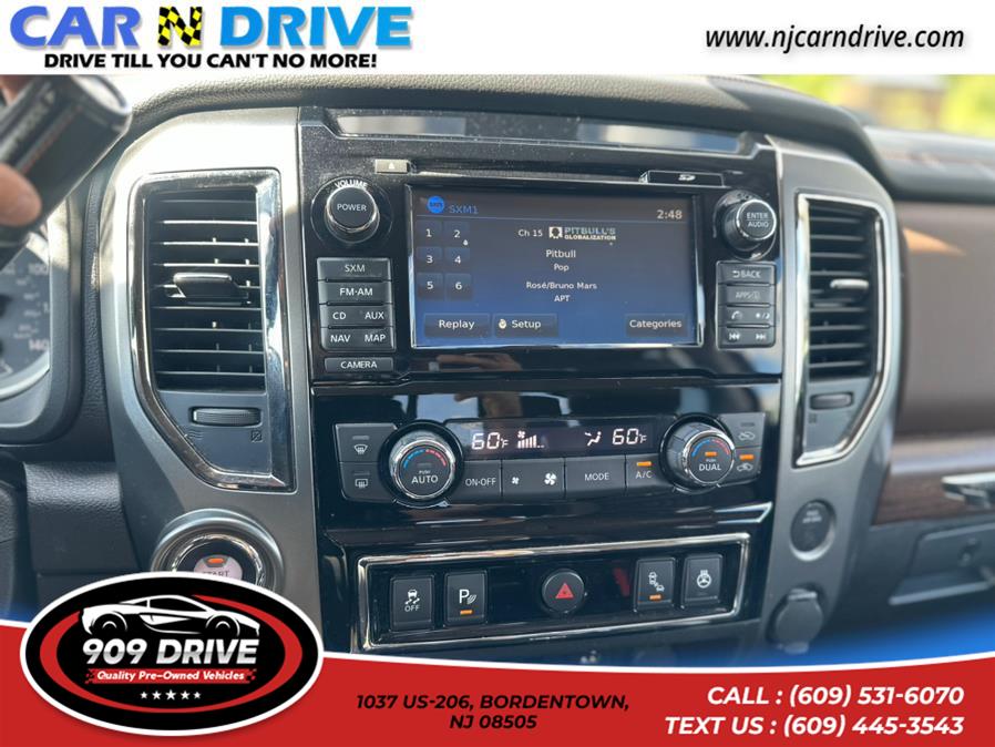 2018 Nissan Titan Platinum Reserve, available for sale in BORDENTOWN, New Jersey | 909 Drive. BORDENTOWN, New Jersey 2018 Nissan Titan Platinum Reserve, available for sale in BORDENTOWN, New Jersey | 909 Drive. BORDENTOWN, New Jersey