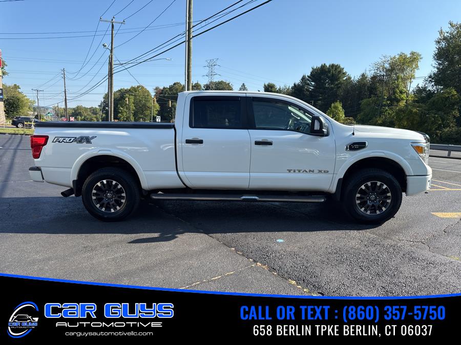 2017 Nissan Titan XD 4x4 Gas Crew Cab PRO-4X, available for sale in Berlin, Connecticut | Car Guys Automotive LLC. Berlin, Connecticut 2017 Nissan Titan XD 4x4 Gas Crew Cab PRO-4X, available for sale in Berlin, Connecticut | Car Guys Automotive LLC. Berlin, Connecticut