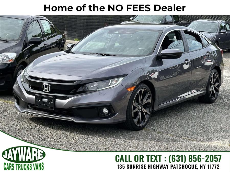 2019 Honda Civic Sedan Sport CVT, available for sale in Patchogue, New York | Jayware Cars Trucks Vans. Patchogue, New York 2019 Honda Civic Sedan Sport CVT, available for sale in Patchogue, New York | Jayware Cars Trucks Vans. Patchogue, New York