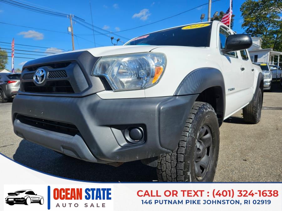 2014 Toyota Tacoma 4WD Double Cab V6 MT (Natl), available for sale in Johnston, Rhode Island | Ocean State Auto Sales. Johnston, Rhode Island 2014 Toyota Tacoma 4WD Double Cab V6 MT (Natl), available for sale in Johnston, Rhode Island | Ocean State Auto Sales. Johnston, Rhode Island