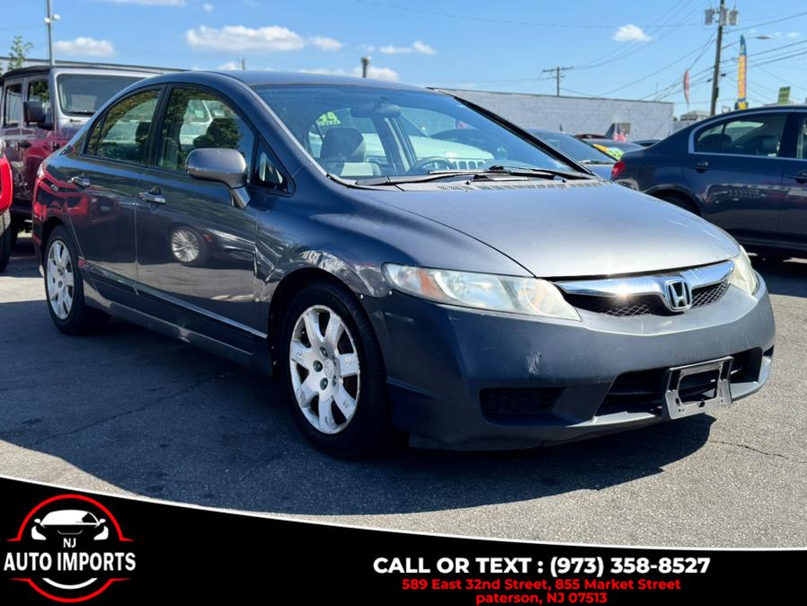 2010 Honda Civic Sdn 4dr Auto LX, available for sale in Paterson, New Jersey | NJ Auto Imports. Paterson, New Jersey 2010 Honda Civic Sdn 4dr Auto LX, available for sale in Paterson, New Jersey | NJ Auto Imports. Paterson, New Jersey