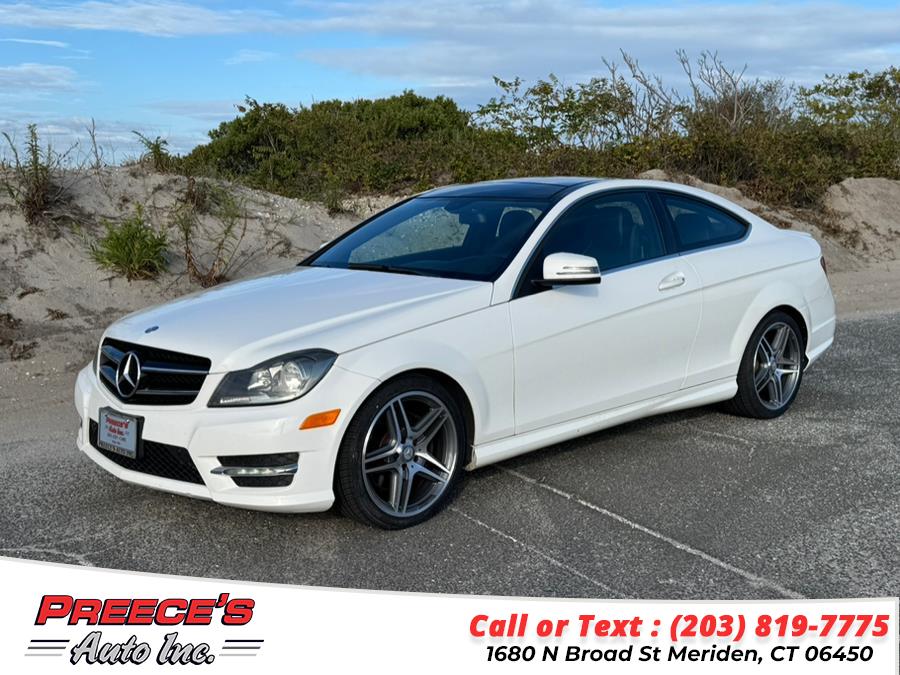 2015 Mercedes-Benz C-Class 2dr Cpe C 350 4MATIC, available for sale in Meriden, Connecticut | Preeces Auto Inc. Meriden, Connecticut 2015 Mercedes-Benz C-Class 2dr Cpe C 350 4MATIC, available for sale in Meriden, Connecticut | Preeces Auto Inc. Meriden, Connecticut
