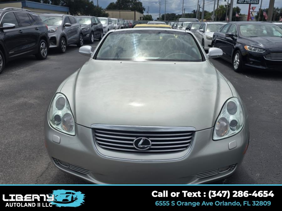 2002 Lexus SC 430 2dr Convertible, available for sale in Orlando, Florida | Liberty Autoland II LLC. Orlando, Florida 2002 Lexus SC 430 2dr Convertible, available for sale in Orlando, Florida | Liberty Autoland II LLC. Orlando, Florida