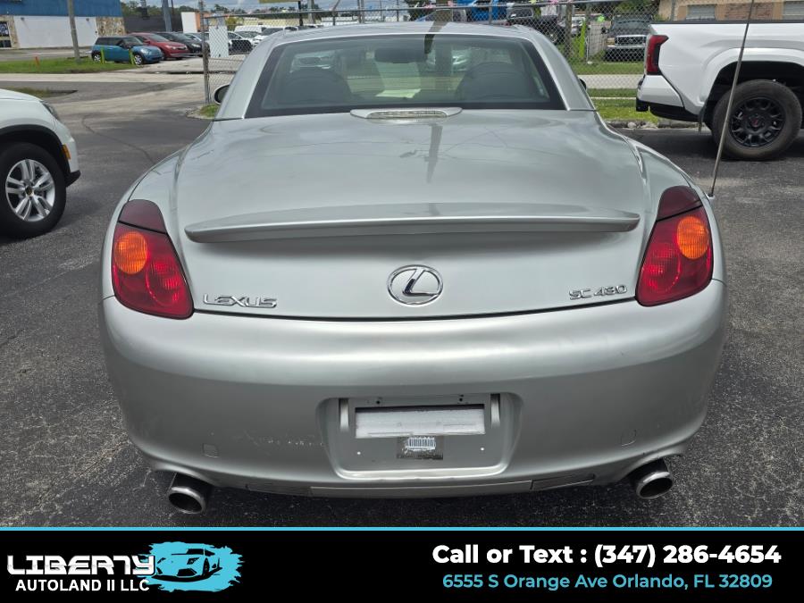 2002 Lexus SC 430 2dr Convertible, available for sale in Orlando, Florida | Liberty Autoland II LLC. Orlando, Florida 2002 Lexus SC 430 2dr Convertible, available for sale in Orlando, Florida | Liberty Autoland II LLC. Orlando, Florida
