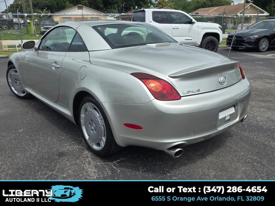 2002 Lexus SC 430 2dr Convertible, available for sale in Orlando, Florida | Liberty Autoland II LLC. Orlando, Florida 2002 Lexus SC 430 2dr Convertible, available for sale in Orlando, Florida | Liberty Autoland II LLC. Orlando, Florida
