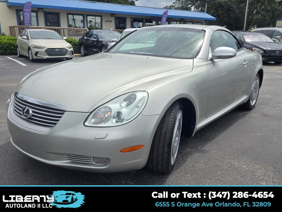 2002 Lexus SC 430 2dr Convertible, available for sale in Orlando, Florida | Liberty Autoland II LLC. Orlando, Florida 2002 Lexus SC 430 2dr Convertible, available for sale in Orlando, Florida | Liberty Autoland II LLC. Orlando, Florida