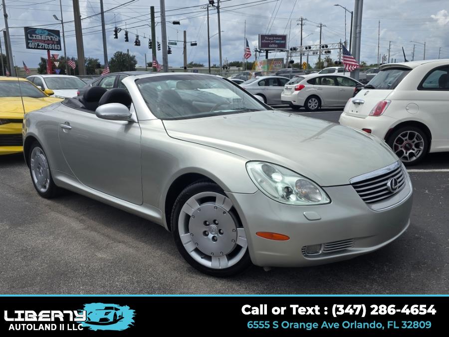 2002 Lexus SC 430 2dr Convertible, available for sale in Orlando, Florida | Liberty Autoland II LLC. Orlando, Florida 2002 Lexus SC 430 2dr Convertible, available for sale in Orlando, Florida | Liberty Autoland II LLC. Orlando, Florida