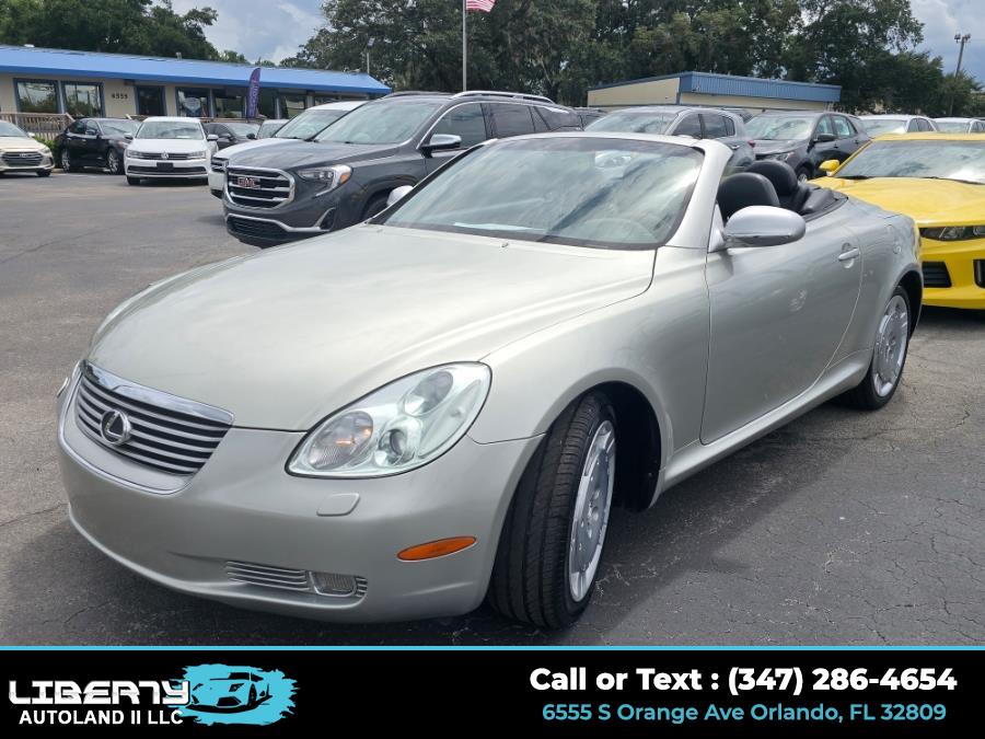2002 Lexus SC 430 2dr Convertible, available for sale in Orlando, Florida | Liberty Autoland II LLC. Orlando, Florida 2002 Lexus SC 430 2dr Convertible, available for sale in Orlando, Florida | Liberty Autoland II LLC. Orlando, Florida
