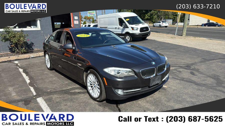 2011 BMW 5 Series 535i xDrive Sedan 4D, available for sale in New Haven, Connecticut | Boulevard Motors LLC. New Haven, Connecticut 2011 BMW 5 Series 535i xDrive Sedan 4D, available for sale in New Haven, Connecticut | Boulevard Motors LLC. New Haven, Connecticut