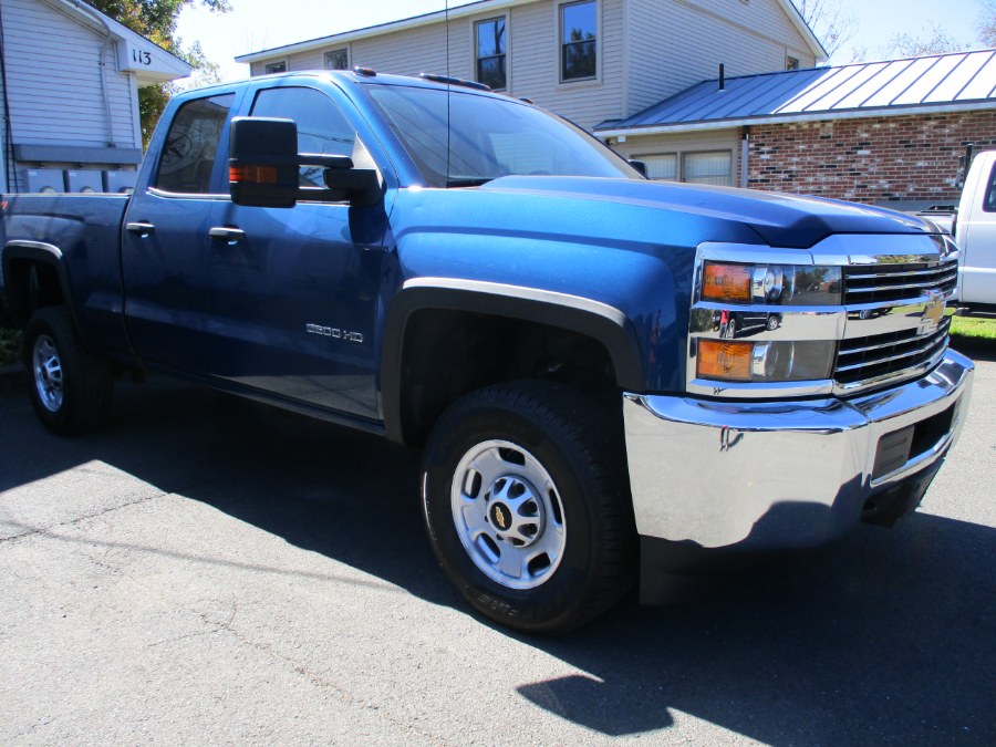 2018 Chevrolet Silverado 2500HD 4WD Double Cab 144.2" Work Truck, available for sale in Suffield, Connecticut | Suffield Auto LLC. Suffield, Connecticut 2018 Chevrolet Silverado 2500HD 4WD Double Cab 144.2" Work Truck, available for sale in Suffield, Connecticut | Suffield Auto LLC. Suffield, Connecticut