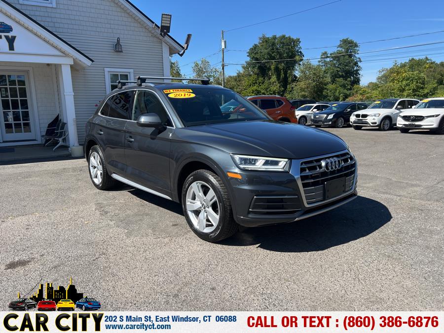 2019 Audi Q5 Premium Plus 45 TFSI quattro, available for sale in East Windsor, Connecticut | Car City LLC. East Windsor, Connecticut 2019 Audi Q5 Premium Plus 45 TFSI quattro, available for sale in East Windsor, Connecticut | Car City LLC. East Windsor, Connecticut