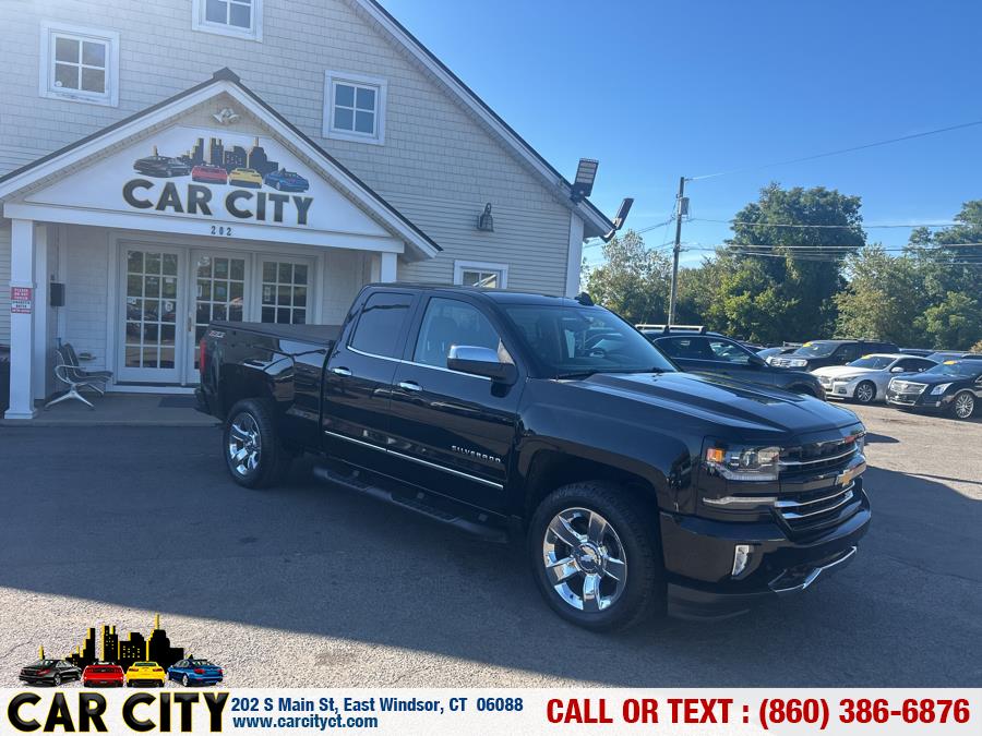 2016 Chevrolet Silverado 1500 4WD Double Cab 143.5" LTZ w/1LZ, available for sale in East Windsor, Connecticut | Car City LLC. East Windsor, Connecticut 2016 Chevrolet Silverado 1500 4WD Double Cab 143.5" LTZ w/1LZ, available for sale in East Windsor, Connecticut | Car City LLC. East Windsor, Connecticut