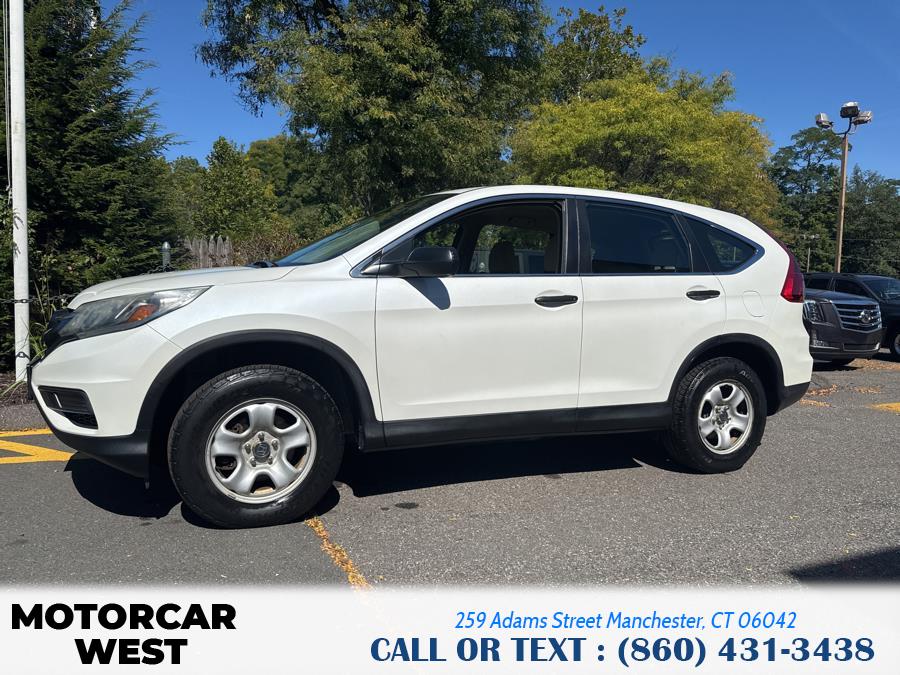 2016 Honda CR-V AWD 5dr LX, available for sale in Manchester, Connecticut | Motorcar West. Manchester, Connecticut 2016 Honda CR-V AWD 5dr LX, available for sale in Manchester, Connecticut | Motorcar West. Manchester, Connecticut