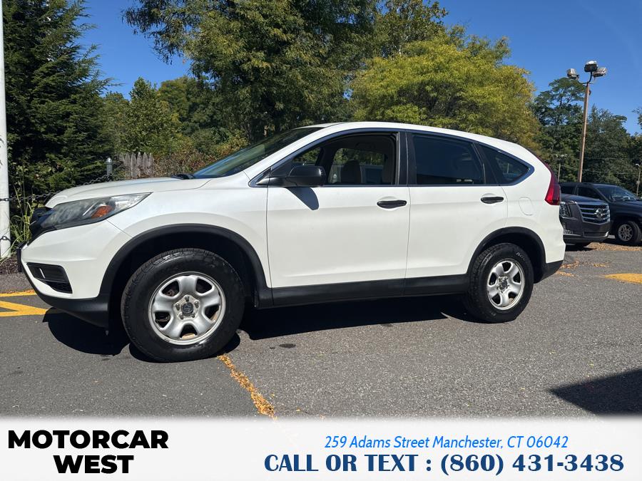 2016 Honda CR-V AWD 5dr LX, available for sale in Manchester, Connecticut | Motorcar West. Manchester, Connecticut 2016 Honda CR-V AWD 5dr LX, available for sale in Manchester, Connecticut | Motorcar West. Manchester, Connecticut