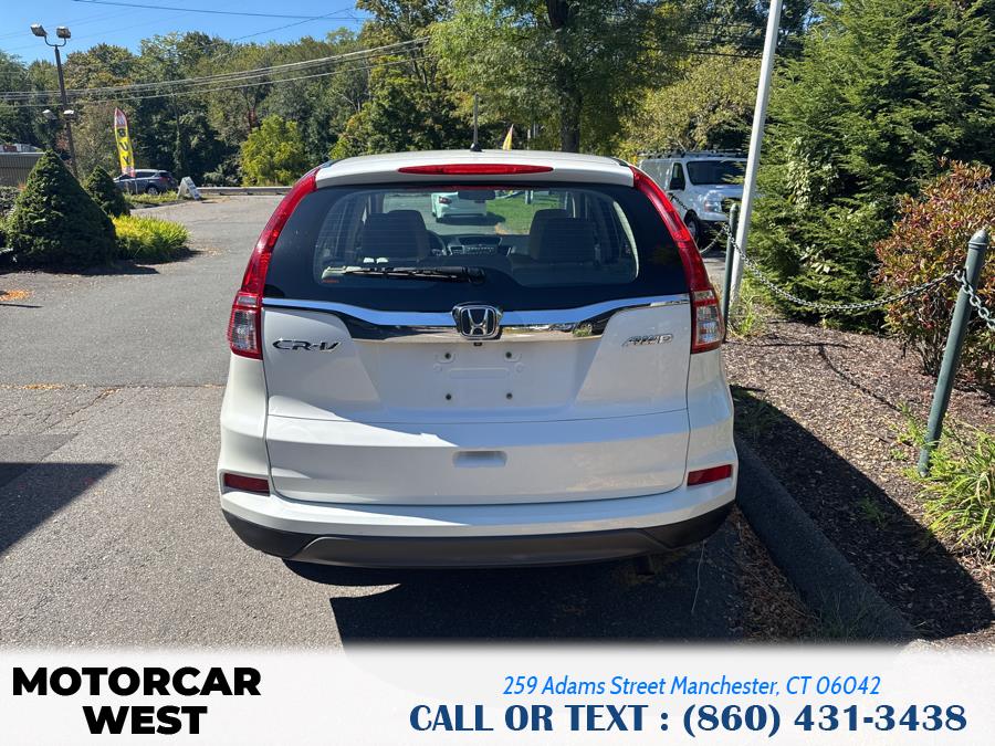 2016 Honda CR-V AWD 5dr LX, available for sale in Manchester, Connecticut | Motorcar West. Manchester, Connecticut 2016 Honda CR-V AWD 5dr LX, available for sale in Manchester, Connecticut | Motorcar West. Manchester, Connecticut