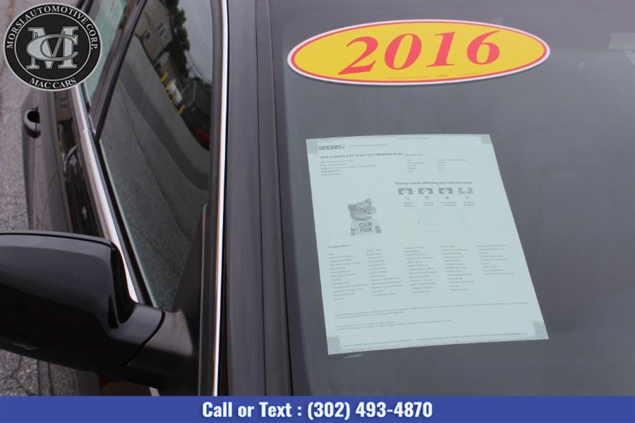 2016 Audi A4 Auto quattro 2.0T Premium Plus, available for sale in New Castle, Delaware | Morsi Automotive Corporation. New Castle, Delaware 2016 Audi A4 Auto quattro 2.0T Premium Plus, available for sale in New Castle, Delaware | Morsi Automotive Corporation. New Castle, Delaware