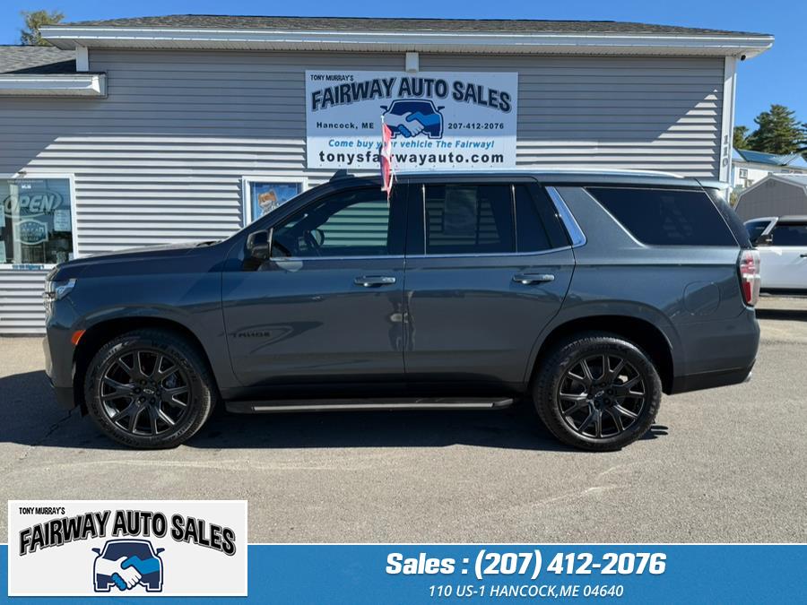 2021 Chevrolet Tahoe Premier 4WD 4dr Premier, available for sale in Hancock, Maine | Fairway Auto Sales. Hancock, Maine 2021 Chevrolet Tahoe Premier 4WD 4dr Premier, available for sale in Hancock, Maine | Fairway Auto Sales. Hancock, Maine