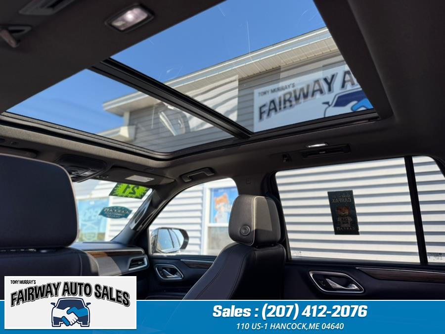 2021 Chevrolet Tahoe Premier 4WD 4dr Premier, available for sale in Hancock, Maine | Fairway Auto Sales. Hancock, Maine 2021 Chevrolet Tahoe Premier 4WD 4dr Premier, available for sale in Hancock, Maine | Fairway Auto Sales. Hancock, Maine