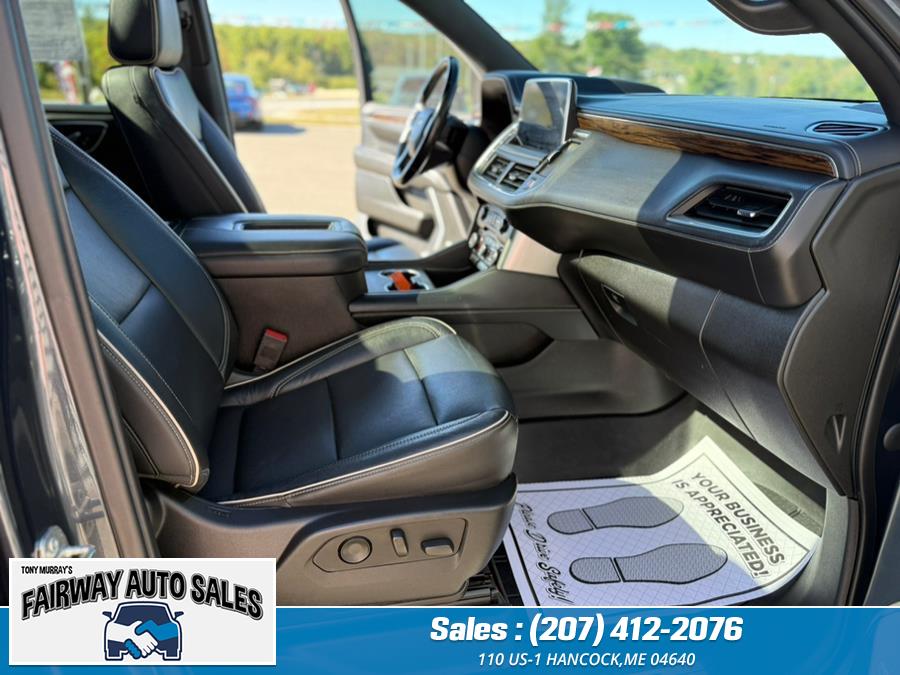 2021 Chevrolet Tahoe Premier 4WD 4dr Premier, available for sale in Hancock, Maine | Fairway Auto Sales. Hancock, Maine 2021 Chevrolet Tahoe Premier 4WD 4dr Premier, available for sale in Hancock, Maine | Fairway Auto Sales. Hancock, Maine