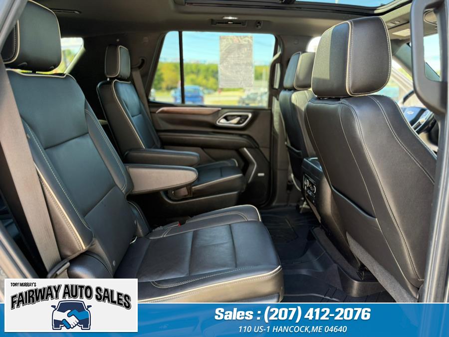 2021 Chevrolet Tahoe Premier 4WD 4dr Premier, available for sale in Hancock, Maine | Fairway Auto Sales. Hancock, Maine 2021 Chevrolet Tahoe Premier 4WD 4dr Premier, available for sale in Hancock, Maine | Fairway Auto Sales. Hancock, Maine