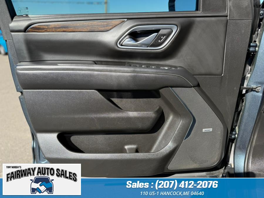 2021 Chevrolet Tahoe Premier 4WD 4dr Premier, available for sale in Hancock, Maine | Fairway Auto Sales. Hancock, Maine 2021 Chevrolet Tahoe Premier 4WD 4dr Premier, available for sale in Hancock, Maine | Fairway Auto Sales. Hancock, Maine