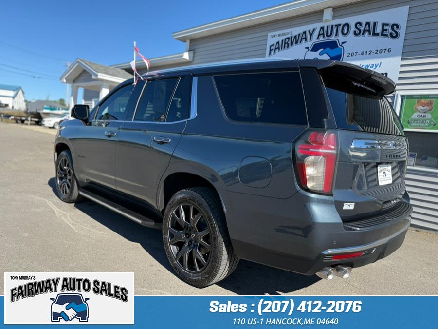 2021 Chevrolet Tahoe Premier 4WD 4dr Premier, available for sale in Hancock, Maine | Fairway Auto Sales. Hancock, Maine 2021 Chevrolet Tahoe Premier 4WD 4dr Premier, available for sale in Hancock, Maine | Fairway Auto Sales. Hancock, Maine