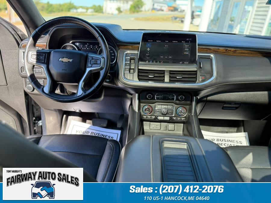 2021 Chevrolet Tahoe Premier 4WD 4dr Premier, available for sale in Hancock, Maine | Fairway Auto Sales. Hancock, Maine 2021 Chevrolet Tahoe Premier 4WD 4dr Premier, available for sale in Hancock, Maine | Fairway Auto Sales. Hancock, Maine