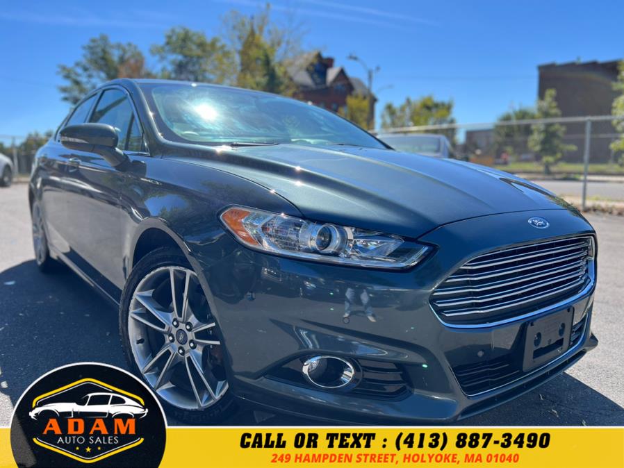2015 Ford Fusion 4dr Sdn Titanium FWD, available for sale in Holyoke, Massachusetts | Adam Auto Sales. Holyoke, Massachusetts 2015 Ford Fusion 4dr Sdn Titanium FWD, available for sale in Holyoke, Massachusetts | Adam Auto Sales. Holyoke, Massachusetts