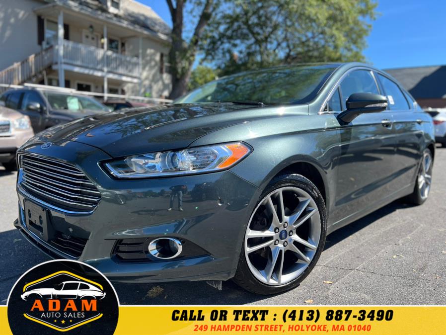 2015 Ford Fusion 4dr Sdn Titanium FWD, available for sale in Holyoke, Massachusetts | Adam Auto Sales. Holyoke, Massachusetts 2015 Ford Fusion 4dr Sdn Titanium FWD, available for sale in Holyoke, Massachusetts | Adam Auto Sales. Holyoke, Massachusetts