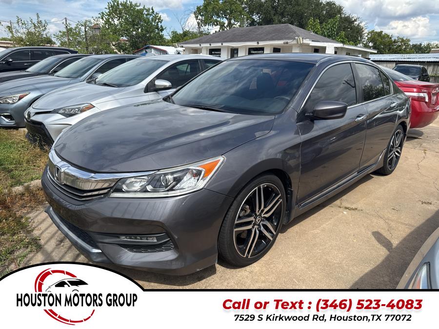 2016 Honda Accord Sedan 4dr I4 CVT Sport, available for sale in Houston, Texas | Houston Motors Group LLC. Houston, Texas
