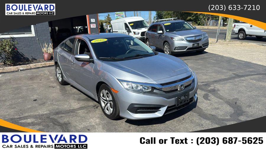 Used 2018 Honda Civic in New Haven, Connecticut | Boulevard Motors LLC. New Haven, Connecticut