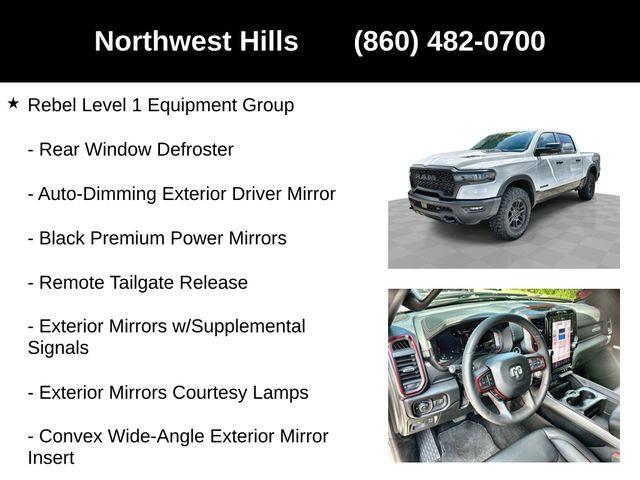 2025 Ram 1500 Rebel, available for sale in Avon, Connecticut | Sullivan Automotive Group. Avon, Connecticut 2025 Ram 1500 Rebel, available for sale in Avon, Connecticut | Sullivan Automotive Group. Avon, Connecticut