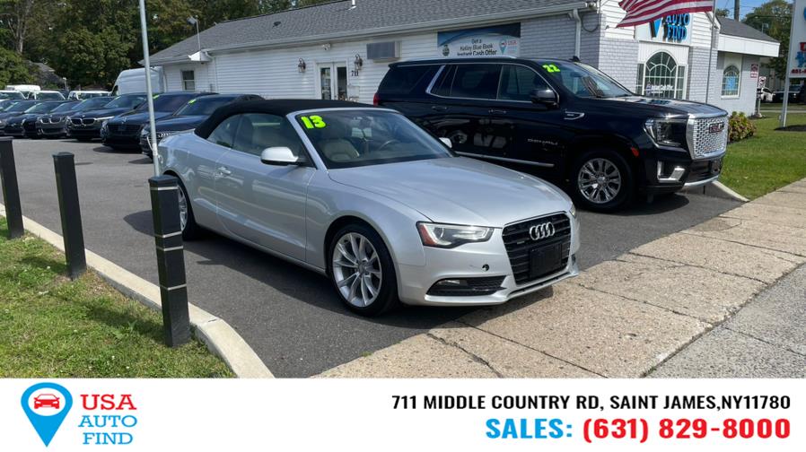 Used 2013 Audi A5 in Saint James, New York | USA Auto Find. Saint James, New York