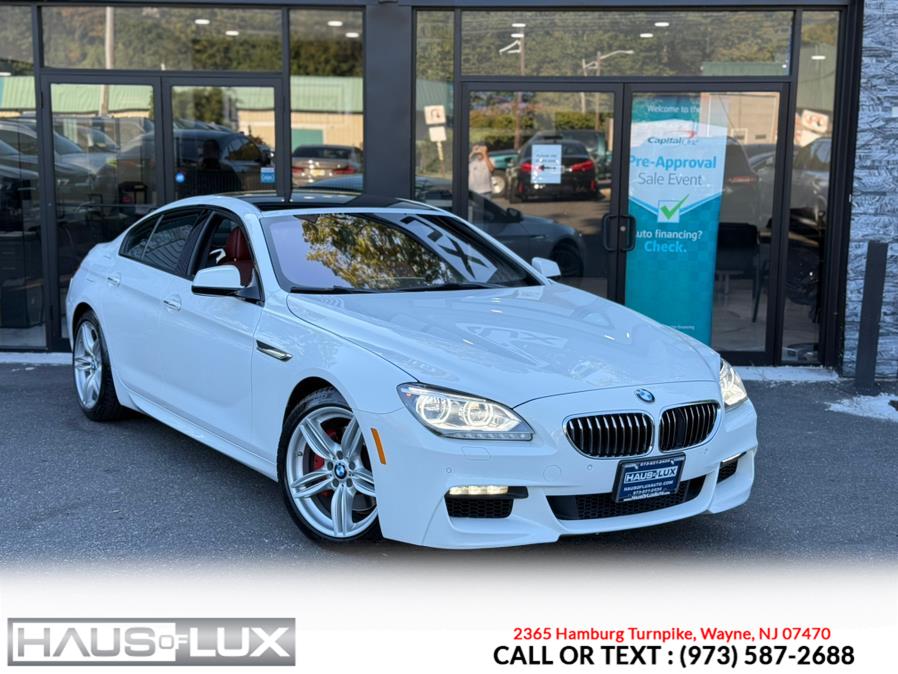 2014 BMW 6 Series 4dr Sdn 640i xDrive AWD Gran Coupe, available for sale in Wayne, New Jersey | Haus of Lux. Wayne, New Jersey 2014 BMW 6 Series 4dr Sdn 640i xDrive AWD Gran Coupe, available for sale in Wayne, New Jersey | Haus of Lux. Wayne, New Jersey