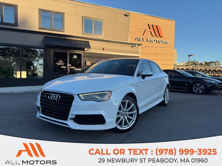 2015 Audi A3 4dr Sdn quattro 2.0T Prestige, available for sale in Peabody, Massachusetts | All Motors. Peabody, Massachusetts 2015 Audi A3 4dr Sdn quattro 2.0T Prestige, available for sale in Peabody, Massachusetts | All Motors. Peabody, Massachusetts