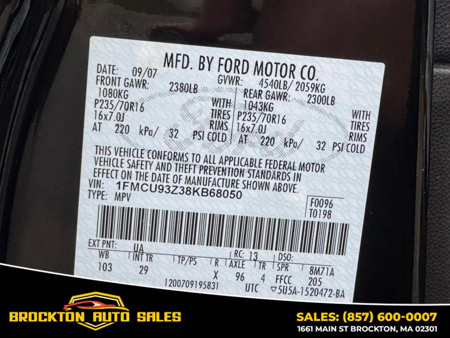 2008 Ford Escape 4WD 4dr I4 Auto XLT, available for sale in BROCKTON, Massachusetts | Brockton Auto Sales Inc. BROCKTON, Massachusetts 2008 Ford Escape 4WD 4dr I4 Auto XLT, available for sale in BROCKTON, Massachusetts | Brockton Auto Sales Inc. BROCKTON, Massachusetts