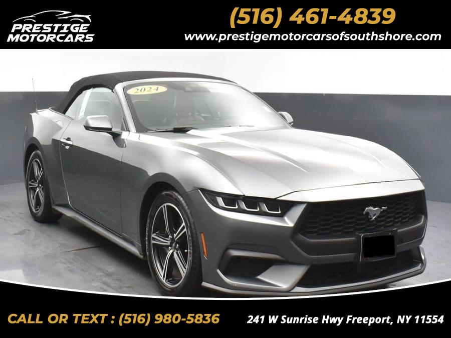 2024 Ford Mustang EcoBoost Premium Convertible, available for sale in Hempstead, New York | VIP Auto Credit Express. Hempstead, New York 2024 Ford Mustang EcoBoost Premium Convertible, available for sale in Hempstead, New York | VIP Auto Credit Express. Hempstead, New York
