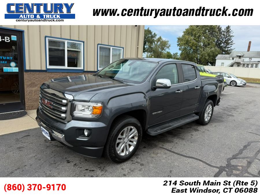 2016 GMC Canyon 4WD Crew Cab 128.3" SLT, available for sale in East Windsor, Connecticut | Century Auto And Truck. East Windsor, Connecticut 2016 GMC Canyon 4WD Crew Cab 128.3" SLT, available for sale in East Windsor, Connecticut | Century Auto And Truck. East Windsor, Connecticut