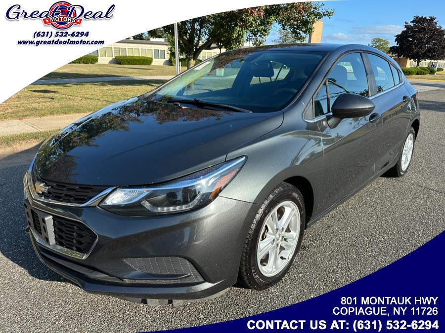 2018 Chevrolet Cruze 4dr HB 1.4L LT w/1SD, available for sale in Copiague, New York | Great Deal Motors. Copiague, New York 2018 Chevrolet Cruze 4dr HB 1.4L LT w/1SD, available for sale in Copiague, New York | Great Deal Motors. Copiague, New York